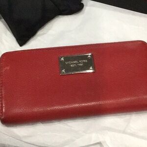 MK Red Wallet